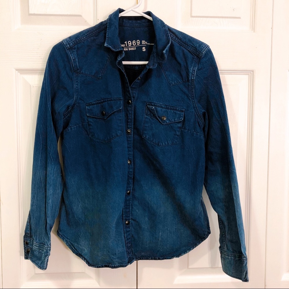 Gap 1969 Women's Denim Shirt